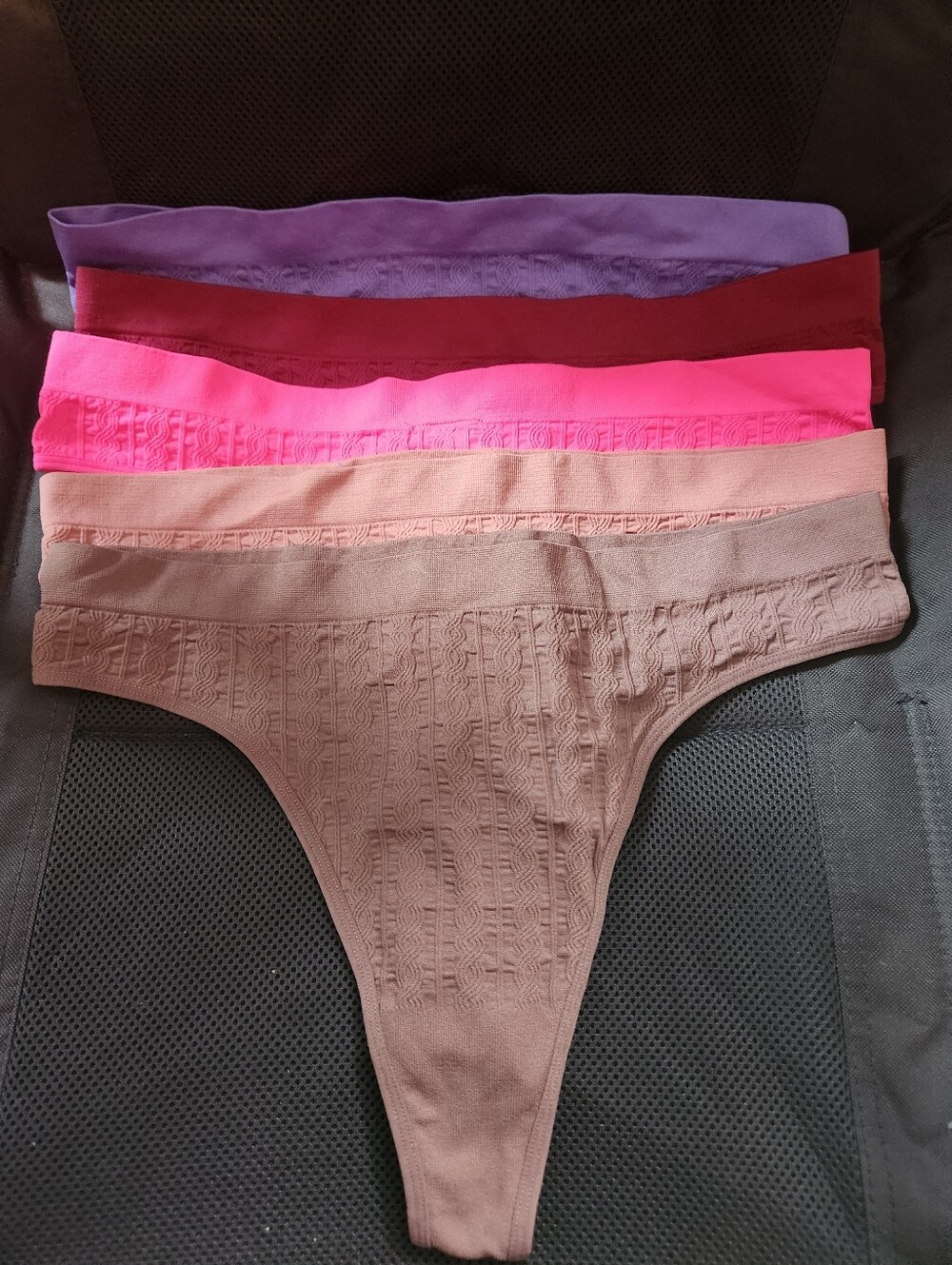 Five 4x Thong Panties